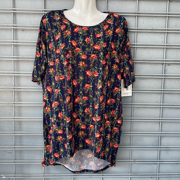 LLR 🌹Rose & Floral Printed Irma Tunic Top-0045 - Picture 3 of 11